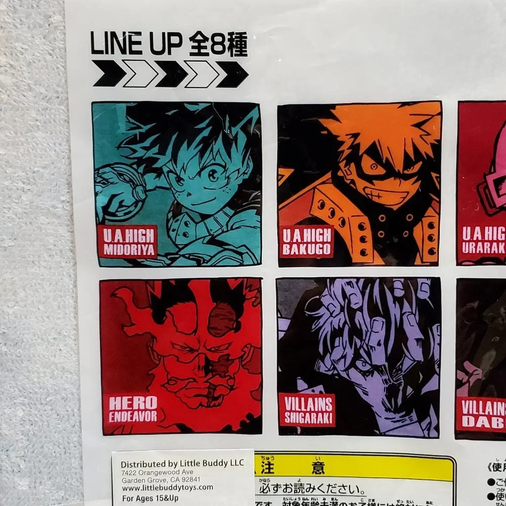 Shoto Todoroki - My Hero Academia Hand Towel - Bandai - Japan 11